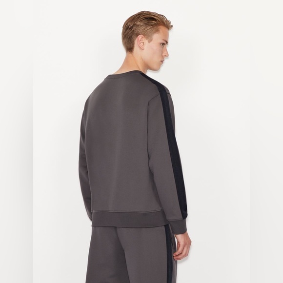 Armani Exchange OVERSIZED LOGO CREW NECK SWEATSHIRT style tags - Picture 3 of 11